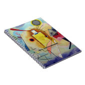 Kandinsky 1925/yellow/red/blue/pixdezines notitieboek (Rechterzijde)