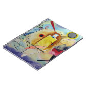 Kandinsky 1925/yellow/red/blue/pixdezines notitieboek (Linkerzijde)