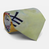 Kandinsky 1925/yellow/red/blue/pixdezines stropdas (Opgerold)