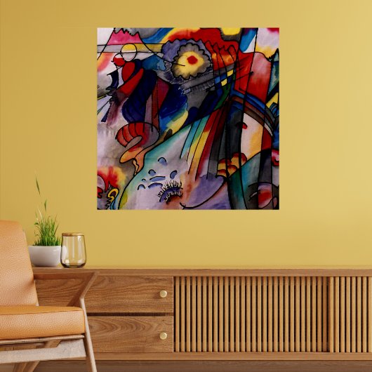 Kandinsky - 293, beroemde kunst, poster (Woonkamer 2)