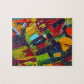 Kandinsky 304 Colorful Abstract Artwork Legpuzzel (Horizontaal)