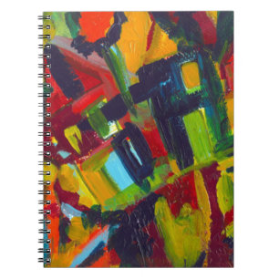 Kandinsky 304 Colorful Abstract Artwork Notitieboek