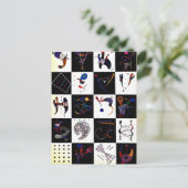 Kandinsky - 4x5=20 briefkaart (Staand voorkant)