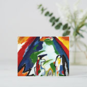 Kandinsky - A Mountain Briefkaart (Staand voorkant)