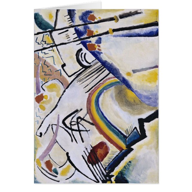Kandinsky Abract schilderwerk 1910 (Voorkant)
