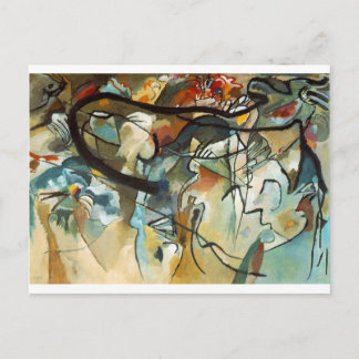 kandinsky abrupte kunst briefkaart