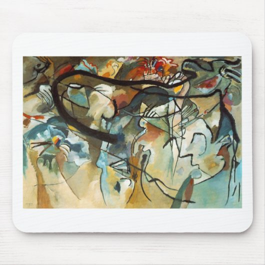 kandinsky abrupte kunst muismat (Voorkant)
