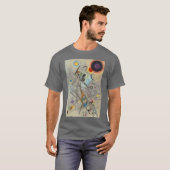 Kandinsky Absract Expressionist Dark Gray T-shirt (Voorkant volledig)