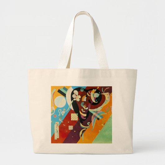 Kandinsky Abstract Compositon IX Grote Tote Bag (Voorkant)