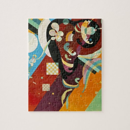 Kandinsky Abstract Compositon IX Legpuzzel (Verticaal)