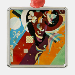 Kandinsky Abstract Compositon IX Metalen Ornament