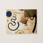 Kandinsky Abstract hedendaags kunstwerk Legpuzzel (Horizontaal)