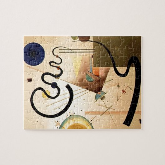 Kandinsky Abstract hedendaags kunstwerk Legpuzzel (Horizontaal)