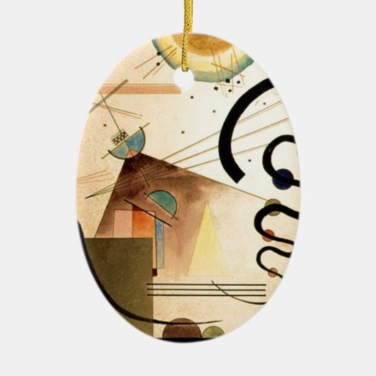 Kandinsky Abstract Keramisch Ornament (Voorkant)