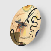 Kandinsky Abstract Ronde Klok (Hoek)