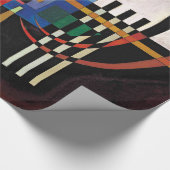 Kandinsky Abstract schilderen Klassiek kunstwerk Cadeaupapier (Hoek)