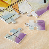Kandinsky Abstract schilderen Modern Kunstwerkontw Legpuzzel (Zijkant)