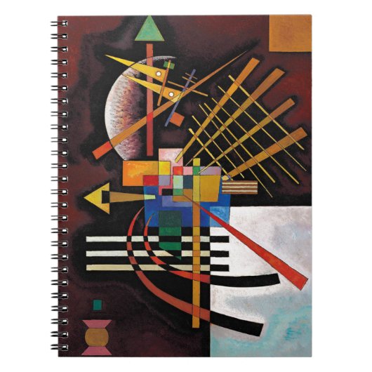 Kandinsky Abstract Schilderij Klassiek Kunstwerk Notitieboek (Voorkant)