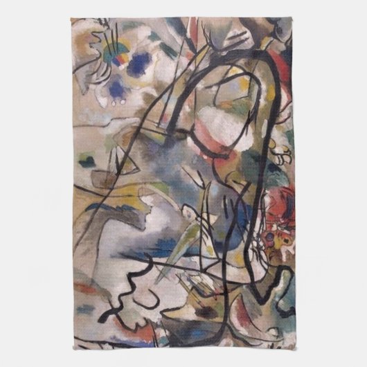 Kandinsky Abstract Theedoek (Verticaal)