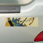 Kandinsky Abstracte cirkels Bumpersticker (Op auto)