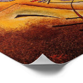 Kandinsky Abstracte Cirkels Canvas Schilderij Artw Poster (Hoek)