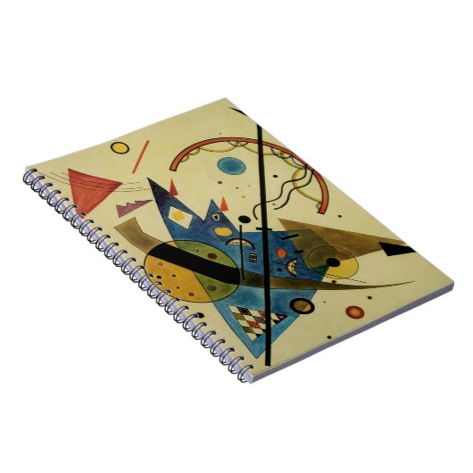 Kandinsky Abstracte cirkels Notitieboek (Rechterzijde)