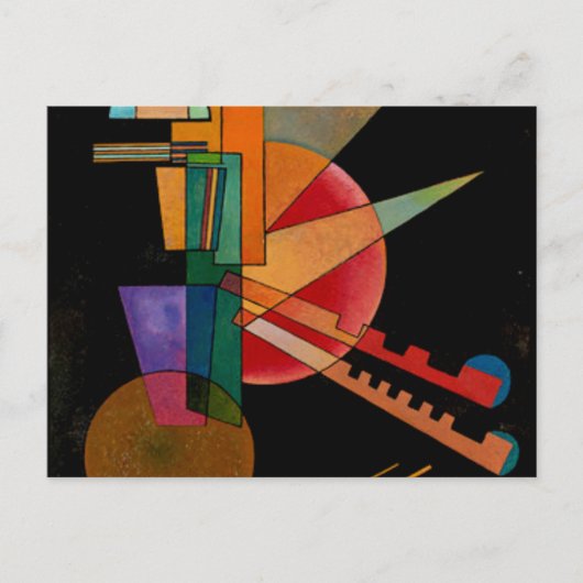 Kandinsky - Abstracte interpretatie Briefkaart (Voorkant)