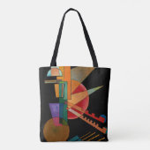 Kandinsky - Abstracte interpretatie Draagtas (Achterkant)