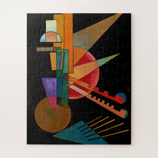 Kandinsky - Abstracte interpretatie Legpuzzel (Verticaal)