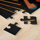 Kandinsky - Abstracte interpretatie Legpuzzel (Zijkant)