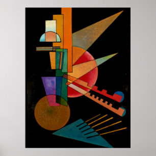 Kandinsky - Abstracte interpretatie Poster