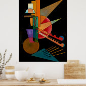 Kandinsky - Abstracte Interpretatie Poster (Keuken)