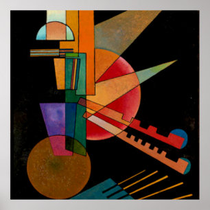 Kandinsky - Abstracte Interpretatie Poster