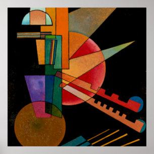 Kandinsky - Abstracte Interpretatie Poster