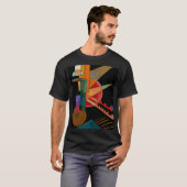 Kandinsky - Abstracte interpretatie T-shirt (Voorkant volledig)