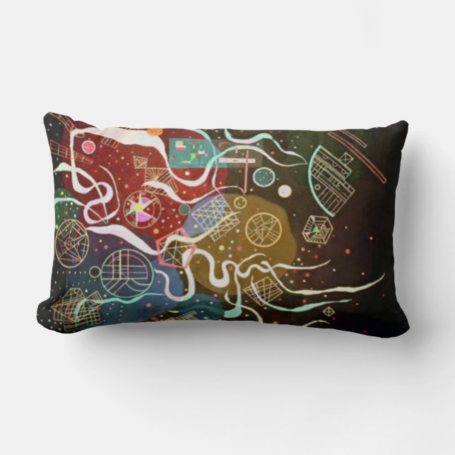 Kandinsky Abstracte 'Movement I' Kussen (Voorkant)