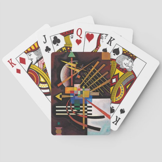 Kandinsky Abstracte schilderwerk Pokerkaarten (Achterkant)