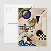 Kandinsky - Akkoorden tegen Briefkaart (Voorkant / Achterkant)