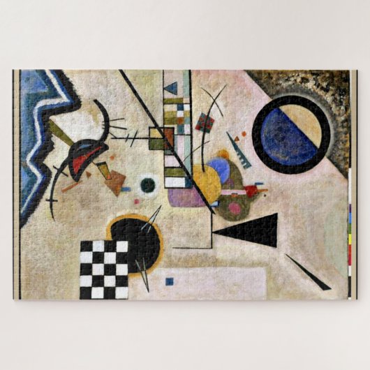 Kandinsky - Akkoorden tegen Legpuzzel (Horizontaal)