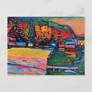 Kandinsky - Ansichtkaart van het Starnberger Meer Briefkaart