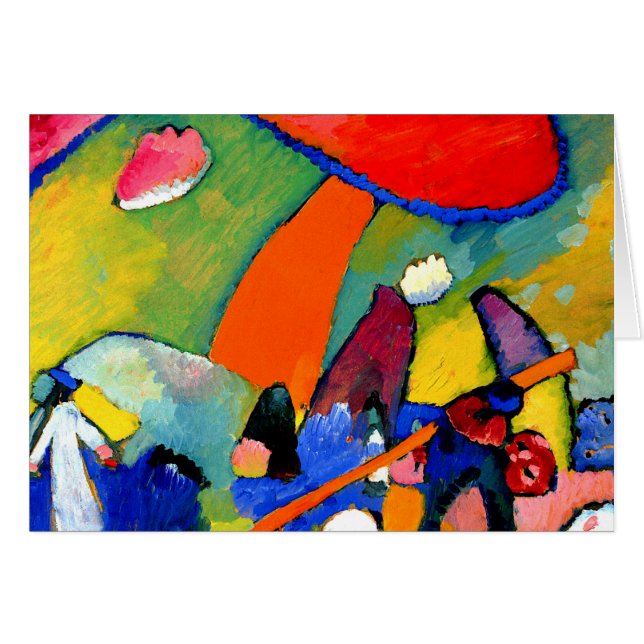 Kandinsky - Beach Scene (Voorkant Horizontaal)