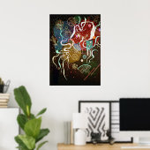Kandinsky - Beweging I Poster (Thuiskantoor)