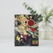 Kandinsky - Black accompanimant Briefkaart (Staand voorkant)