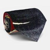 Kandinsky - Black accompanimant Stropdas (Opgerold)