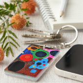 Kandinsky - Black Increasing, Sleutelhanger (Voorkant Rechts)