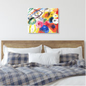 Kandinsky Black Lines Canvas Afdruk (Insitu (Slaapkamer))