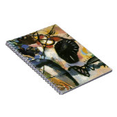 Kandinsky Black Spot Abstract Artwork Notitieboek (Rechterzijde)