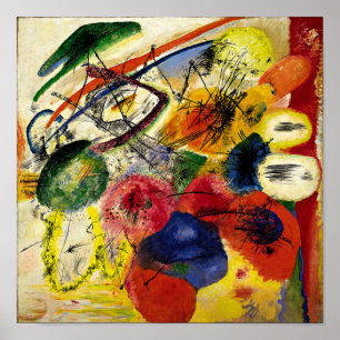 Kandinsky - Black Strokes Poster
