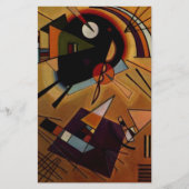 Kandinsky Black Violet Briefpapier (Voorkant)