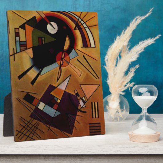 Kandinsky Black Violet Fotoplaat (Zijkant)